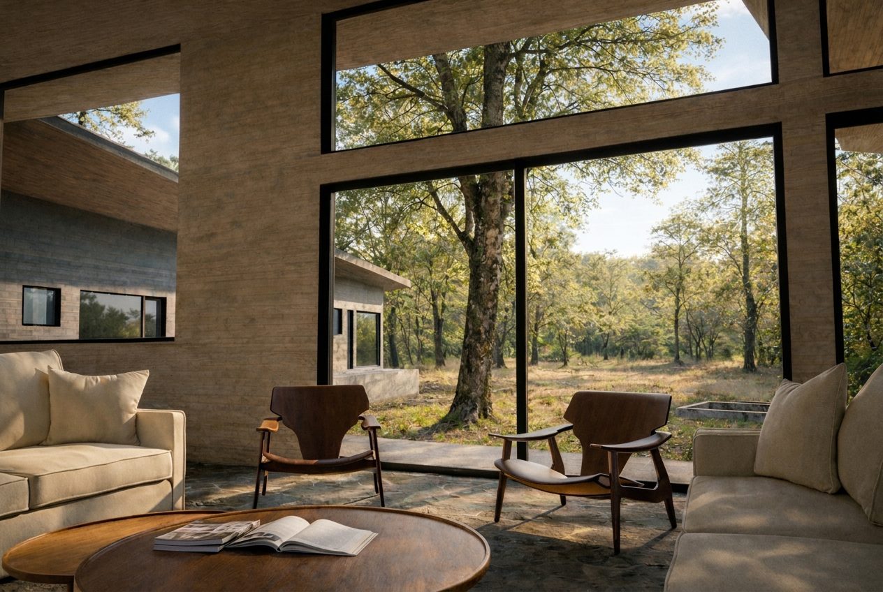 Casa Piedra Casanova — living